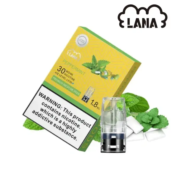 LANA-1代-薄荷.webp - BA Vape 台灣電子菸專賣|主機、煙彈、一次性電子煙