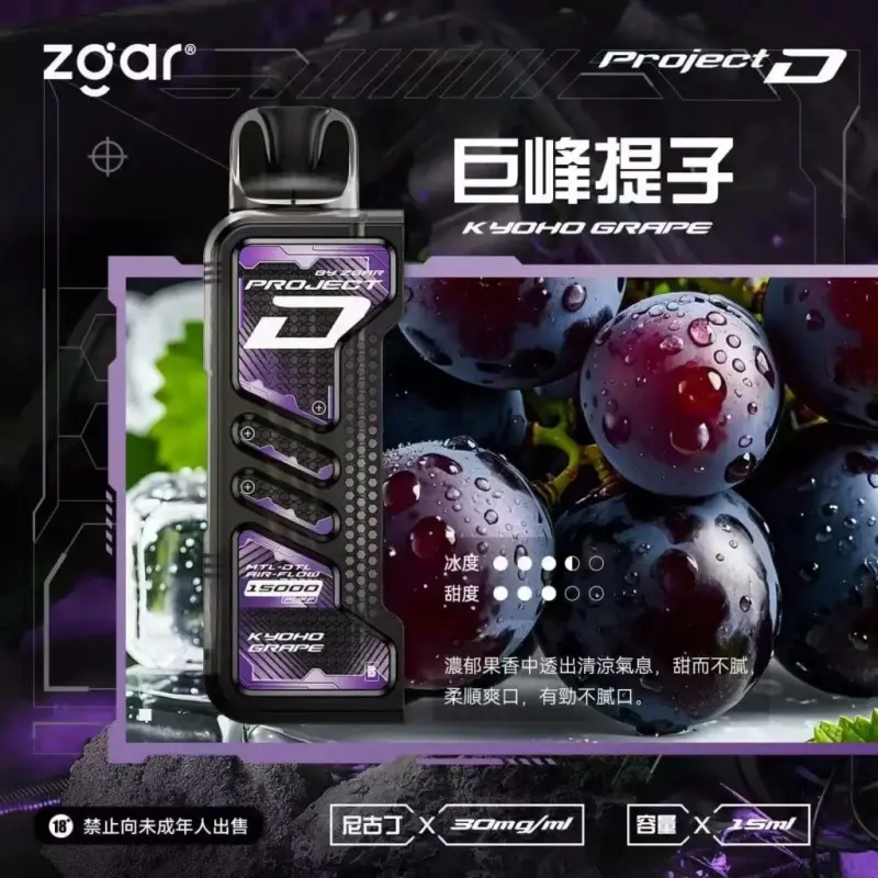 Zgar冰熊卡帶煙彈-巨峰提子.webp - BA Vape 台灣電子菸專賣|主機、煙彈、一次性電子煙